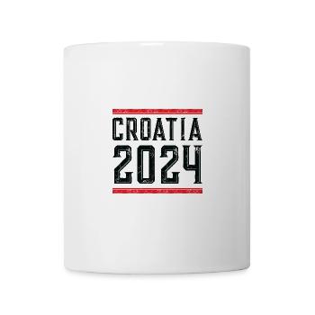Croatia 2024 - Tasse - Weiß - Vorne