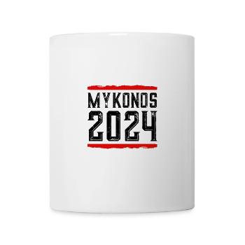Mykonos 2024 - Mug blanc - blanc - Devant