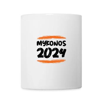 Mykonos 2024 - Tasse - Weiß - Vorne
