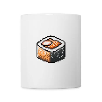 Sushi Pixel Gamer - Tasse - Weiß - Vorne