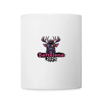 Barcelone 2024 Cerf - Mug blanc - blanc - Devant