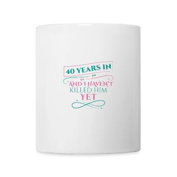 40 ans plus tard, je ne l’ai pas encore tué - Mug blanc - blanc - Devant