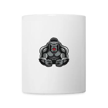 Musculation Gorilla Muscles Musculation - Mug blanc - blanc - Devant