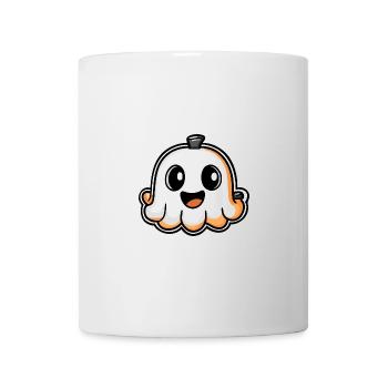 Ghost Halloween Cartoon - Mug - white - Front