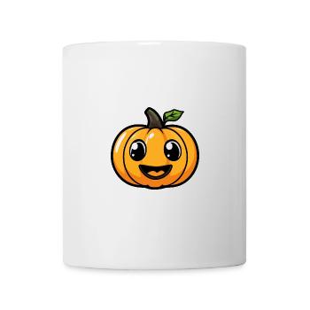 Pumpkin Halloween Autumn Cartoon - Mug - white - Front