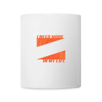 Ich brauche mehr EDM in meinem Leben Vibes - Tasse - Weiß - Vorne