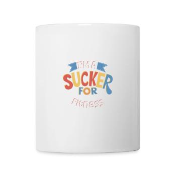 I'm A Sucker For Fitness Enthusiasts - Mug - white - Front