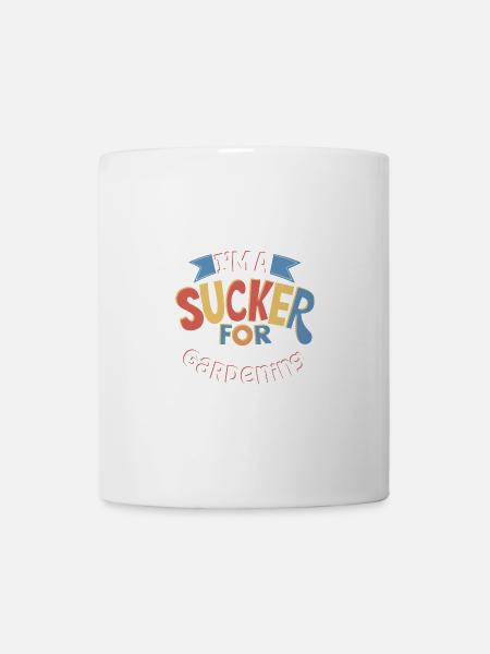 Ich bin ein Trottel für Gartenbegeisterte - Tasse - Weiß