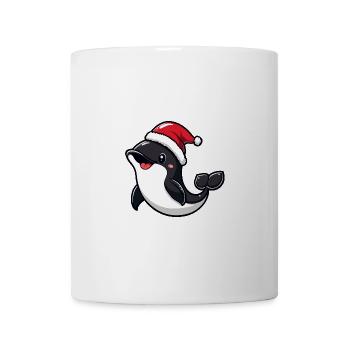 Whale Christmas Cute - Mug - white - Front