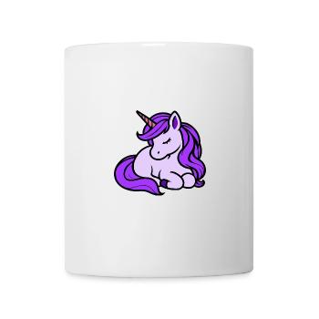Conte de fées Licorne violette Cheval Poney Star Fantasy - Mug blanc - blanc - Devant
