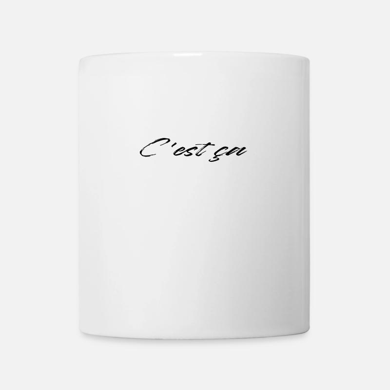 C est ça french chic französisch Style Cest ca - Tasse - Weiß