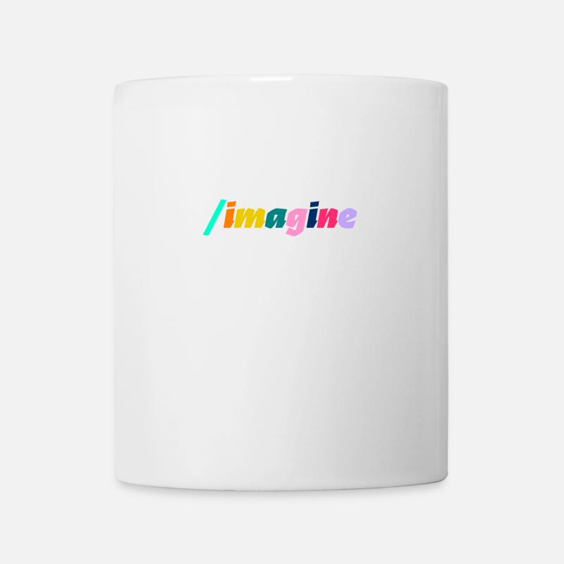 imagine rgb - Tasse - Weiß