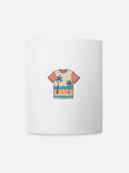 Beachfront Bliss - Mug - white