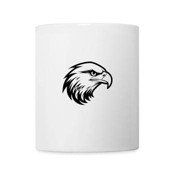 Eagle head - Mug - white - Front