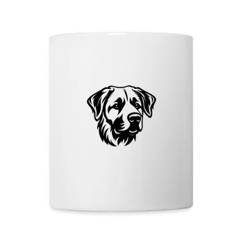 Kangal Hund Kopf - Tasse - Weiß - Vorne