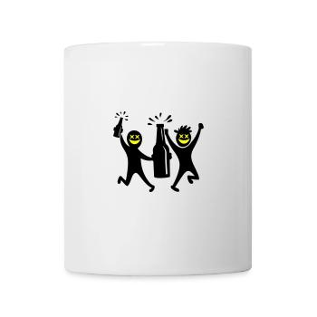 Party Team Bier Junggesellenabschied - Tasse - Weiß - Vorne