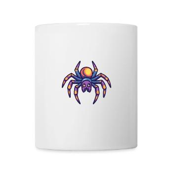 Tarantula Halloween Comic - Tasse - Weiß - Vorne