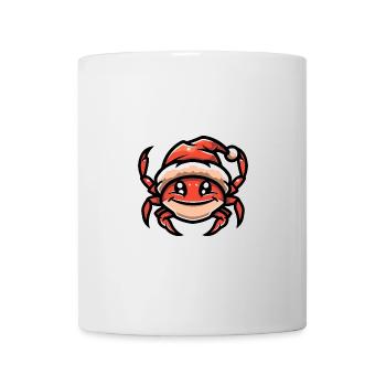 Crabe Crabe Noël - Mug blanc - blanc - Devant