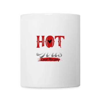 Hot Girls Lead The Way Empowerment Statement - Mug - white - Front