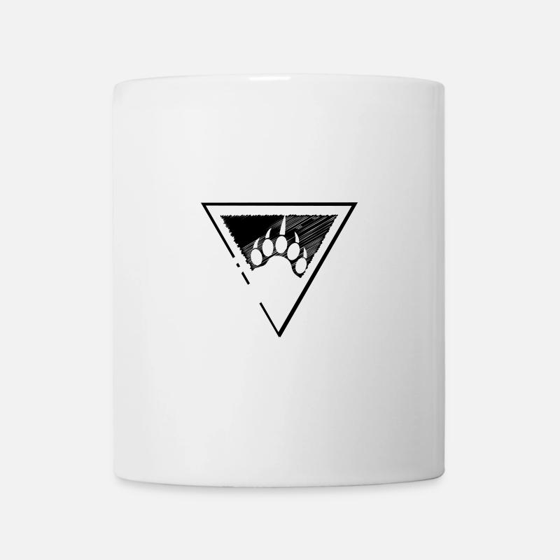 BÄRENPFOTE - TRIANGLE - Mug blanc - blanc