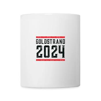 Goldstrand 2024 - Tasse - Weiß - Vorne