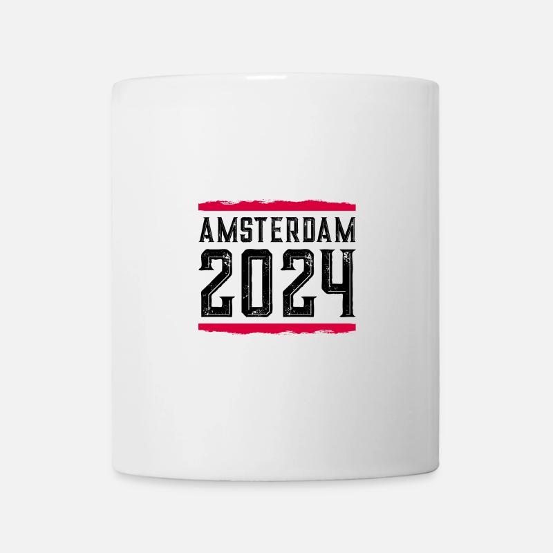 Amsterdam 2024 - Tasse - Weiß