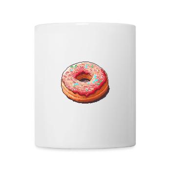 Donut Pixel Gamer - Mug blanc - blanc - Devant