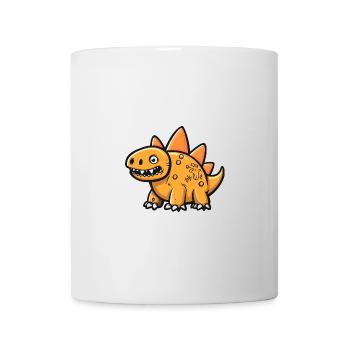 Dinosaur Stegosaurus Halloween Comic - Mug - white - Front