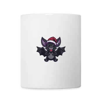 Noël de chauve-souris - Mug blanc - blanc - Devant