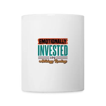 Émotionnellement investi dans la conception des lectures d’astrologie - Mug blanc - blanc - Devant