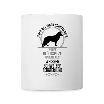 WHITE SWISS SHEPHERD GUY Angel Wilsigns - Mug - white - Front