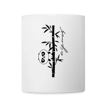 Sei du selbst- Panda - Tasse - Weiß - Vorne