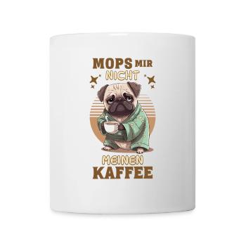 Pug Dog Coffee Saying Funny Funny Humor - Mug - white - Front