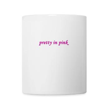 Jolie en rose - Mug blanc - blanc - Devant