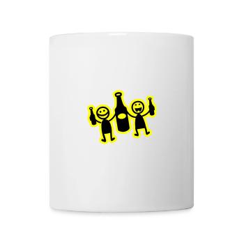 Enterrement de vie de garçon Allumette de célibataire - Mug blanc - blanc - Devant