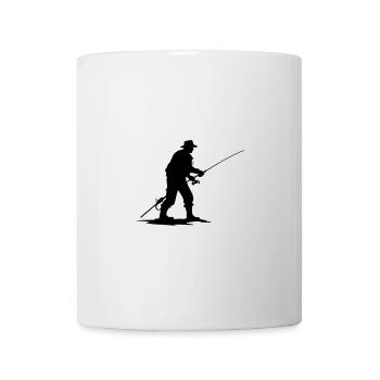 Fishing Man Icon - Mug - white - Front