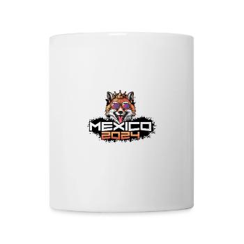 Mexiko 2024 Party Fuchs - Tasse - Weiß - Vorne