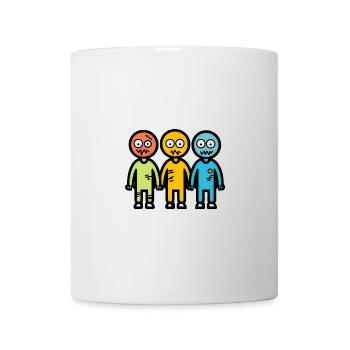 Zombies Halloween Comic Team - Mug - white - Front