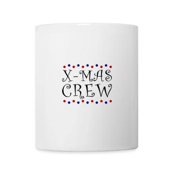 L’équipe de Noël de l’équipe X Mas - Mug blanc - blanc - Devant
