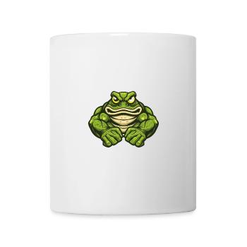 Musculation des muscles de la grenouille - Mug blanc - blanc - Devant