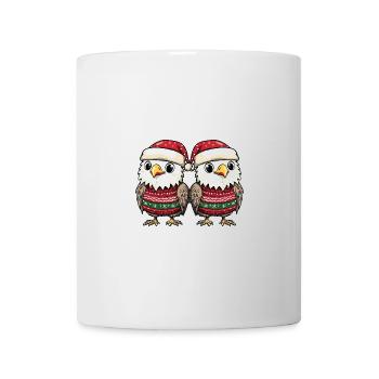 Adler Weihnachten Team - Tasse - Weiß - Vorne