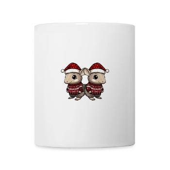 L’équipe de Noël de l’Armadillo - Mug blanc - blanc - Devant