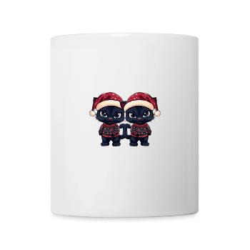 Panther Weihnachten Team - Tasse - Weiß - Vorne