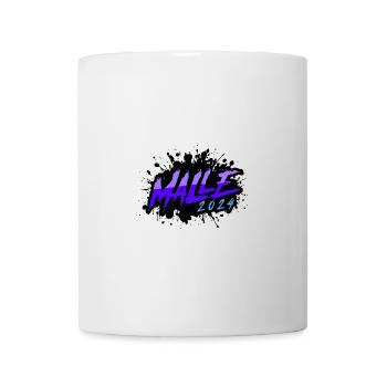 Malle 2024 Klecks - Tasse - Weiß - Vorne
