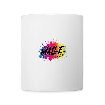 Malle 2024 Bunt Palma - Tasse - Weiß - Vorne