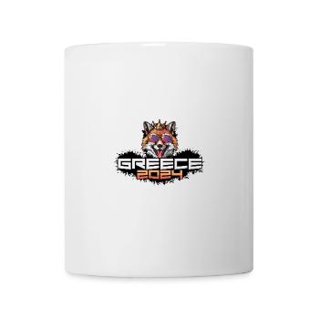 Greece 2024 Party Fuchs - Tasse - Weiß - Vorne