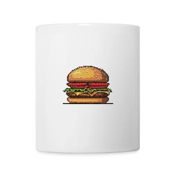 Burger Pixel Gamer - Mug - white - Front