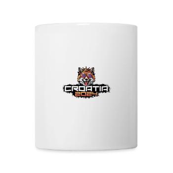 Croatia 2024 Party Fuchs - Tasse - Weiß - Vorne
