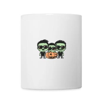 Zombies Halloween Cool - Mug blanc - blanc - Devant
