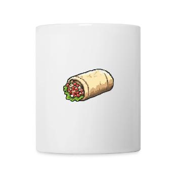 Burrito Pixel Gamer - Tasse - Weiß - Vorne